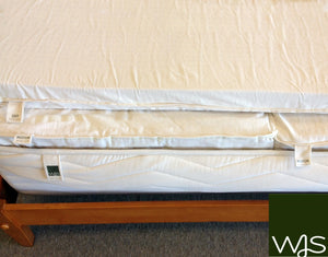 Dunlop Latex wrapped in Organic Cotton (Lincklaen - Latex Mattress)